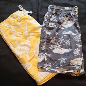 Pair Of Large Old Navy Swim Trunks